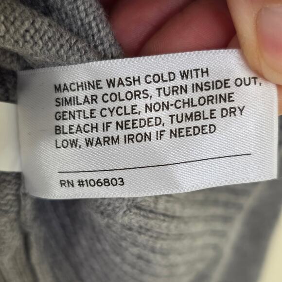 Duluth Trading Co Crewneck Sweater Gray Knit Pullover Men Size M Cotton Blend - Picture 10 of 11